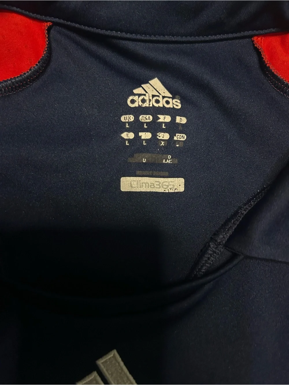Vintage 2006 Adidas New England Revolution Home Jersey MLS Mens L Large